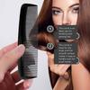 12pcs portable plastic anti-static double-sided dense toothed hair combs salon hair comb tools Special for real hair wigs