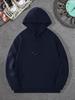 Romantic Dark Tone Skull Rose Vine Decorative Print Men's Green Hooded Sweatshirt, Hip Hop Street Sports Loose Daily Top