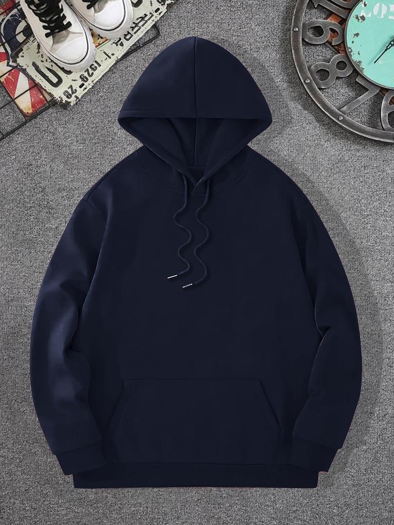 Romantic Dark Tone Skull Rose Vine Decorative Print Men's Green Hooded Sweatshirt, Hip Hop Street Sports Loose Daily Top