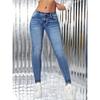 Neue Damen High Waist Stretch Skinny Jeans, Po-Hebende Knöchellange Jeans mit Slim Fit für Lässige Tägliche Mode