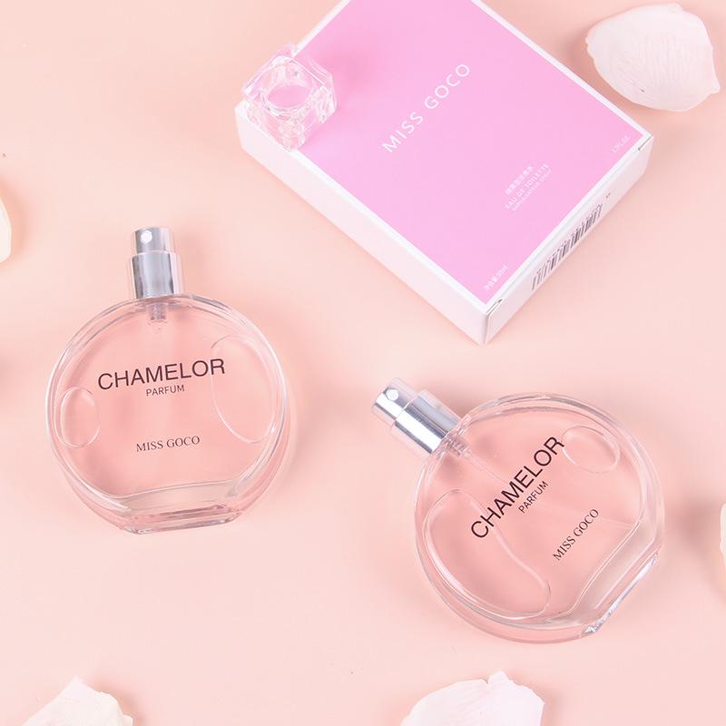 Gentle Cocoa Perfume: Long-Lasting Light Fragrance for Women, Fresh and Natural.