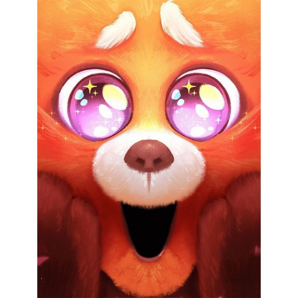 

Disney Diamond PaintingA Beautifully Transformed Red Panda in Fan Art A Cute Cartoon Cross stitch SetA Complete Creative Mosaic 5D DIY Home Decoration Round 20x30cm