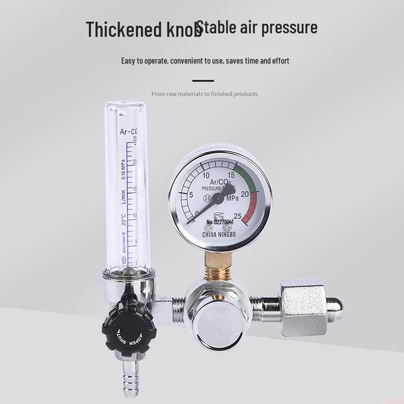Argon Pressure Regulator and Reducing Valve for Arc Welding