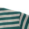 Li Ning Striped Round Neck Breathable Versatile Short Sleeve T-Shirt Unisex T-Shirts Standard-White Ink-Green Fleece-Brown AHSV441-1