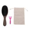 Wooden Handle Cushion Hairbrush Detangling Hair Brush for Men Women Kids All Hair Types Cushion Hairbrush