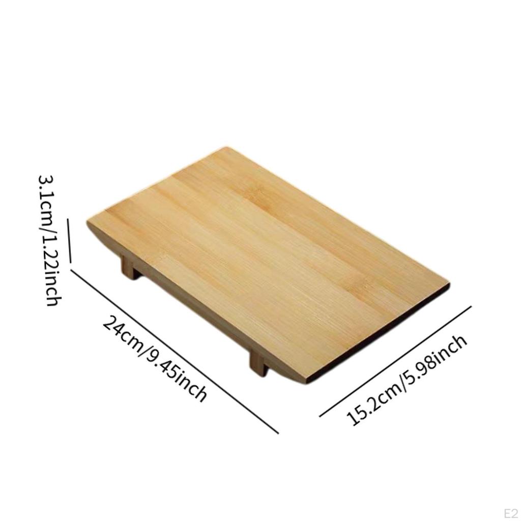 Sushi Schneidebrett Lebensmittel Serviertablett Sashimi Gericht Ständer für Restaurant Haushalt