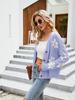 Autumn and winter ins style women's knitted cardigan jacket loose college style sweater cardigan