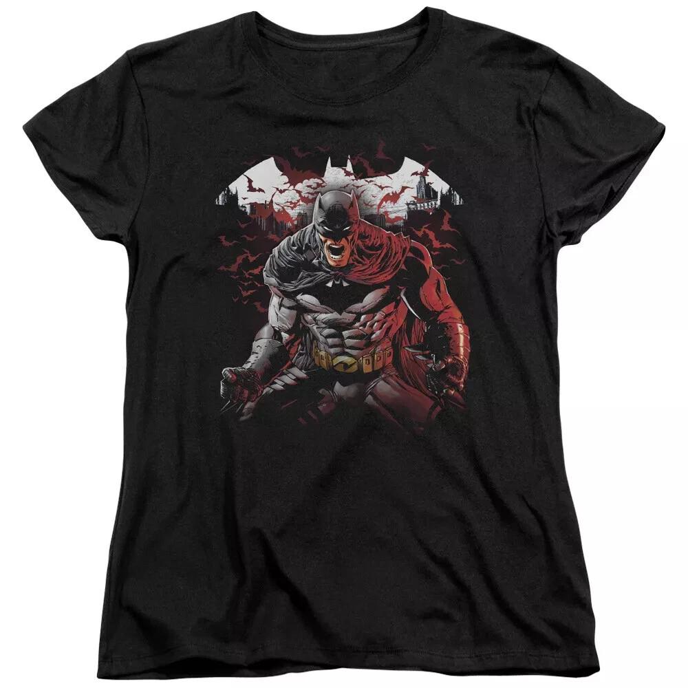 Batman  Raging Bat  Women s T-Shirt XL