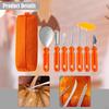 7 Pieces Pumpkin Carving Stencils Assortment Featuring Stainless Steel Kitchen Cutting Tools Lantern