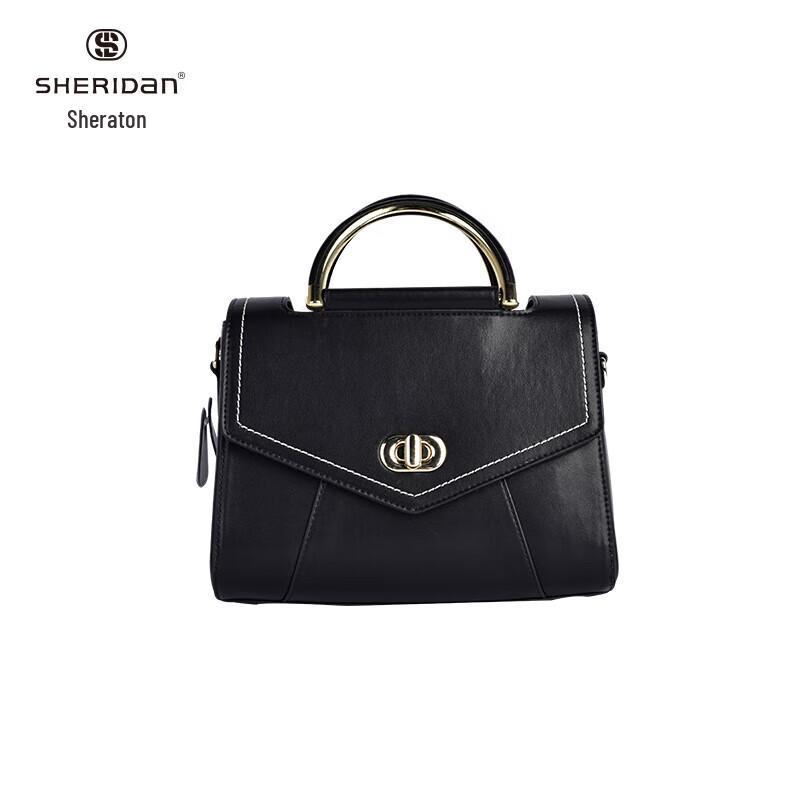 Sheraton NL171032S Leather Chain Crossbody Bag Small