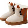 Stivali da neve per bambini alla moda coreana, invernali, nuovi, caldi, in velluto, per bambini, stivali di cotone antiscivolo