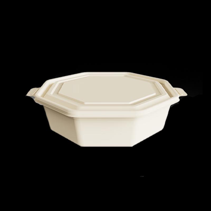 Jiwanggu Biodegradable Round Disposable Meal Box