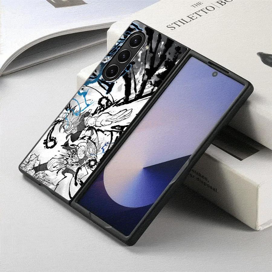 Dragon Ball Anime Goku Case for Samsung Galaxy Z Fold 7 6 5 4 3 ZFold7 ZFold5 ZFold3 ZFold6 ZFold4 Back Phone Cover