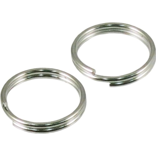 Himejaya Stainless Steel Double Rings, Pack of 2 (Inner Diameter 18mm) #18