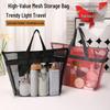 Portable Handheld Toiletry & Beach Bag with Large Capacity and Drainage