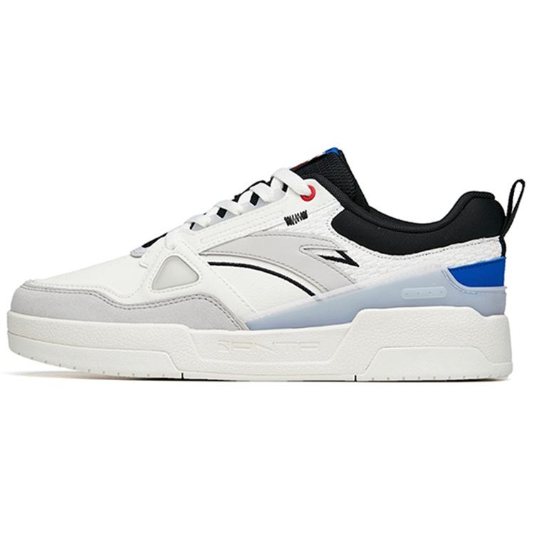 ANTA Skateboarding Series Sneakers White Grey Men s 112218085-2 EU 39
