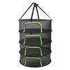 Foldable Plant Drying Net Multilayer Zipper Closure Design 60cm Diameter Herb Buds Dry Net with Storage Bag