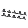10Set with Screws Hooks for Hanging Black Coat Hooks Hanging Wall Hooks  Entrance