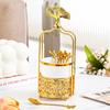 Fruit Fork Set with Holder Stainless Steel Small Tasting Light Luxury Design Serving Ware