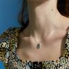 POPPIsilver Topaz Wave Necklace