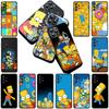 Sfondo S-Simpsons Bart Cover per Telefono Custodia Morbida per Samsung Galaxy S22 S21 S20 FE Ultra Plus A07 A17 A15 A16 A25 A57 A37 Cover