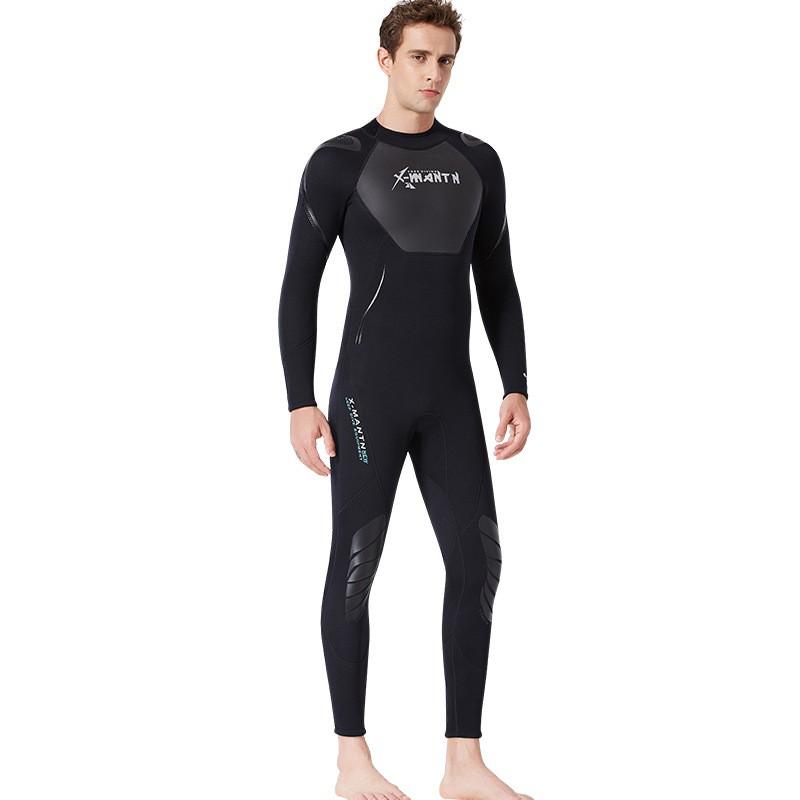 

1.5mm Diving Suit Men s One-piece Warm Surfing Sunscreen Women s Long-sleeved Snorkeling Jellyfish Swimsuit L