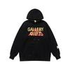 Grenzüberschreitende trendige Marke GALLERY DEPT mit Buchstaben bedruckter Kapuzenpullover Herren und Damen High Street Fleece Kapuzenpullover Jacke
