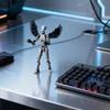 Mobile Doll Set, 3D Titan Robot Mobile Doll, Posable Mobile Doll, Suitable For Collectors, Desktop Decoration