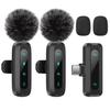 Lavalier Microphone, Compact and Durable, Long Battery Life, Type-C, Used for Video Production, Live Streaming, Interview