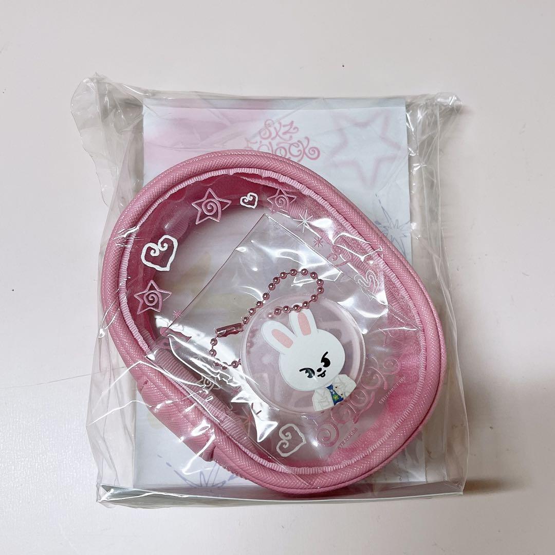 

[USED] StrayKids SKZ 5 CLOCK Clear Pouch Lino Pencil
