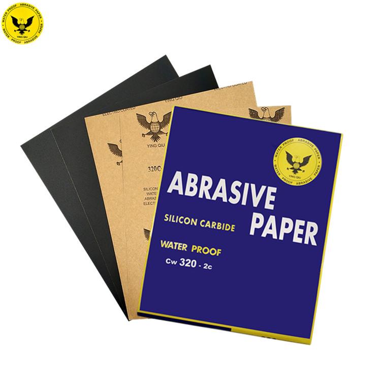 Eagle Ball Waterproof Sandpaper 120#-2000# Wet Polishing Sandpaper