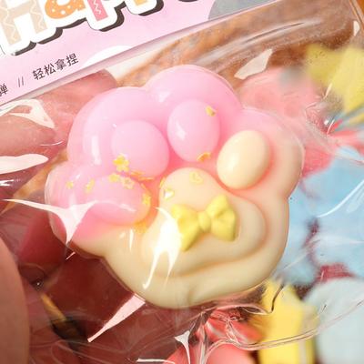 Taba Squishy Cat Claw Stress Relief Toy Super Soft Sensory Fidget Toys for Kids Adults Anxiety Relaxation Squeeze Gifts