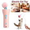 One Button Electric Cat Toy Retractable Recovery Pet Teaser Toy New Interactive Cat Toy