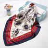 Women's Imitation Silk Printed Square Scarf & Shawl