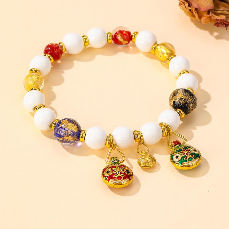 Putuo Mountain Lucky Ash Glazed , Five Elements Duobao Gold Swallowing Beast , Dzi Bead Agate