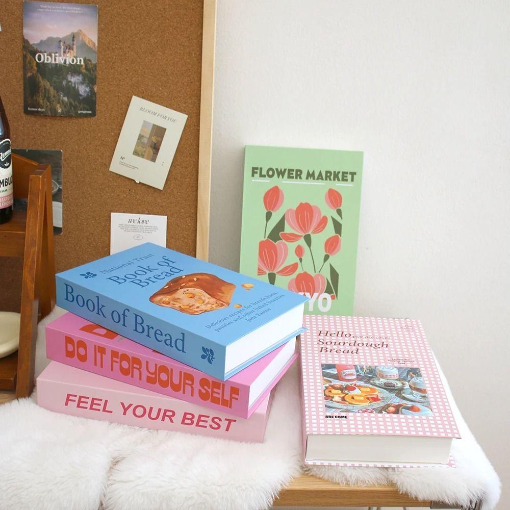 Home Decoration Model Book Foldable Photography Prop Book Fashion Fake Books