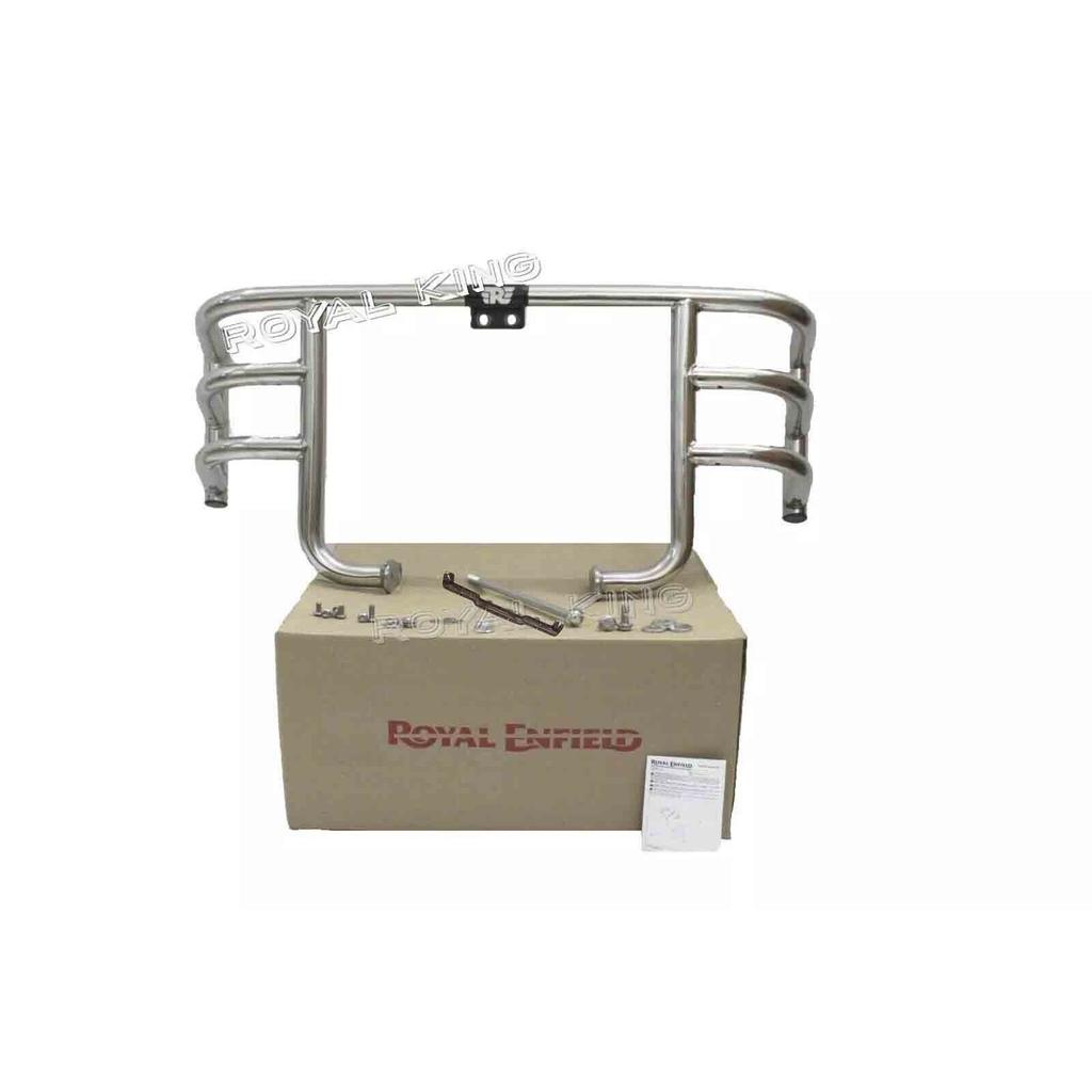 For Royal Enfield Goan Classic 350 "Silver Air Fly Engine Guard"