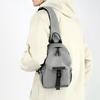 Stylish Unisex Chest Pack - Fashionable Nylon Crossbody Bag for Everyday Use Stylish Nylon Shoulder Bag