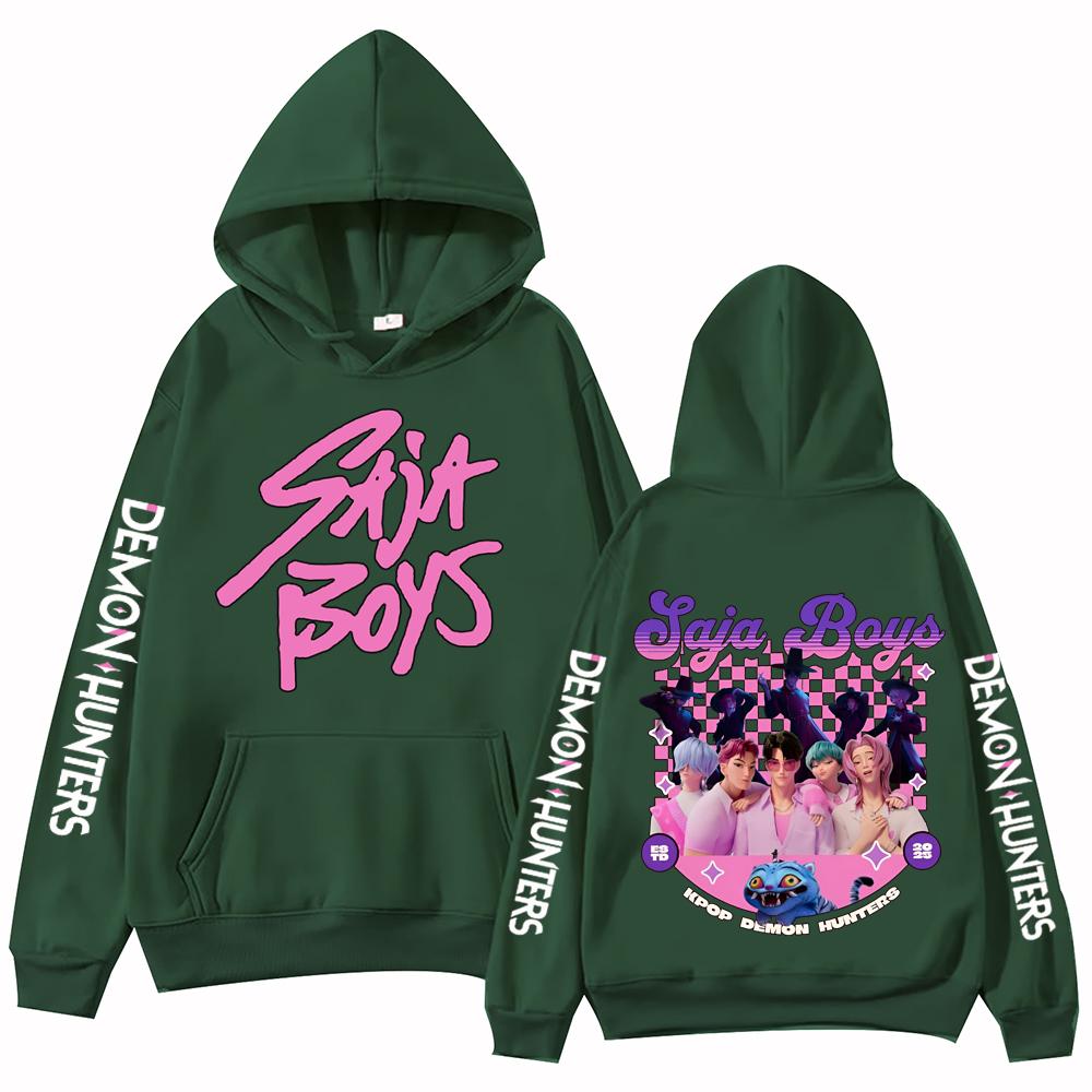 KPop Lovci démonů Saja Chlapecká mikina Harajuku Hip Hop Pulovr Topy Pánská a dámská mikina Dárek