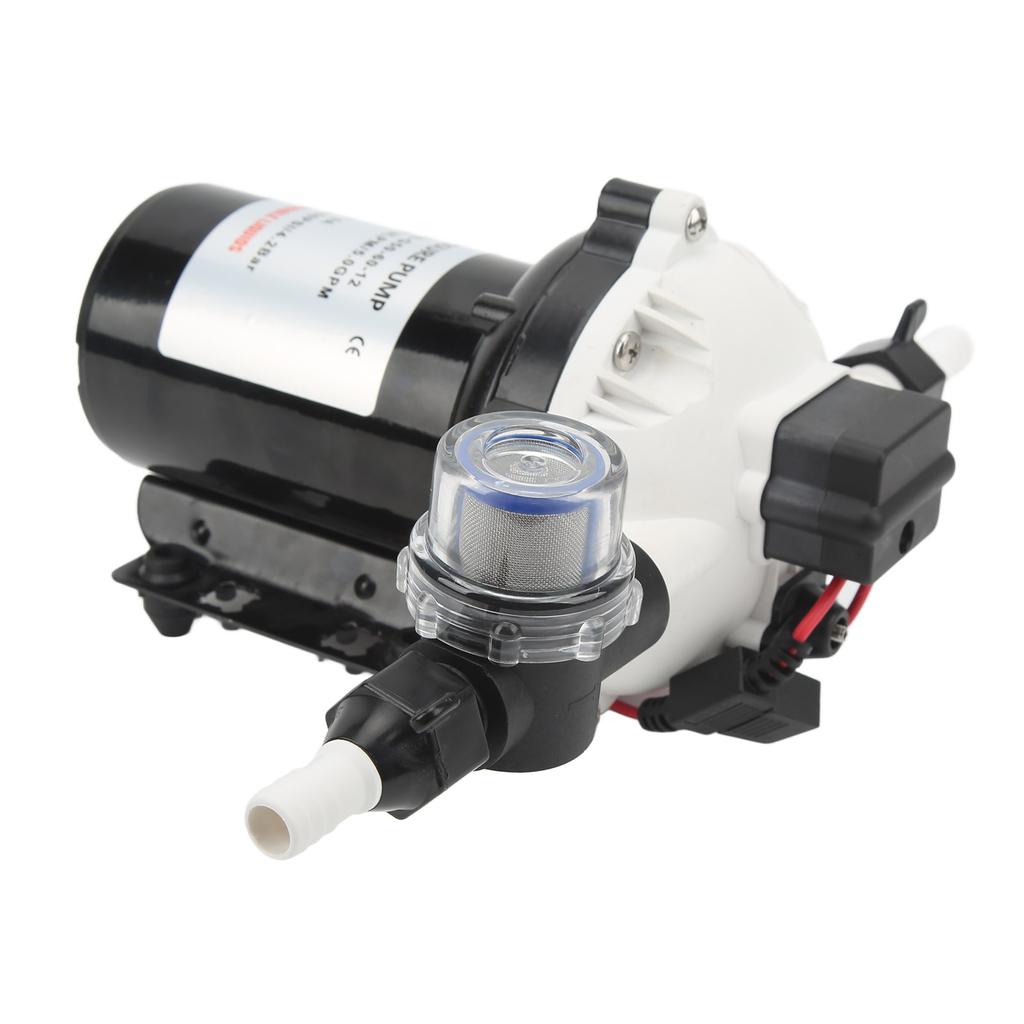 Samozasysająca pompa membranowa 12VDC 18,9LPM 5,0GPM Przepływ znamionowy z bezpiecznikiem 15A do RV Jacht