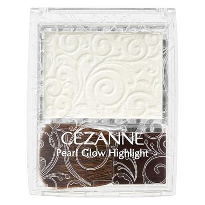 Cezanne Pearl Glow Highlight 2.4g, 03 Aurora Mint, 1 Piece