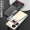 Clip a molla Custodia in alluminio ad alta resistenza Per ZTE Nubia Z70 Z70s Ultra Scudo Lente in lega metallica Protezione completa Cover posteriore opaca