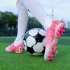 Men Lightweight Anti Slip Fashionable Sports Kids Football Shoes Adult Pro Outdoor Training Football Comfortable Shoes