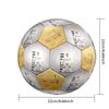 Ronaldo's Juventus Celebration Size 5 Soccer Ball Machine-Stitched Indoor/Outdoor Universal Football perfect gift for sports enthusiasts