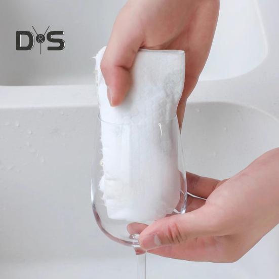 1 Roll Lazy Rag Ultra Absorbent Non-Woven Cloth Kitchen Car Cleaning Reusable Washable Towels Lint-free Cleaning Towels