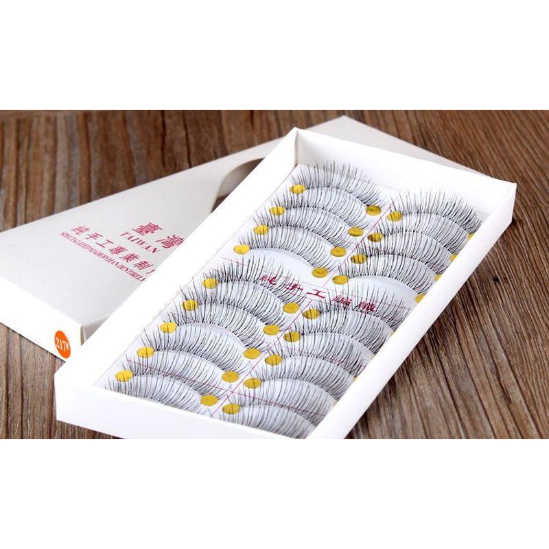 Choyu - Set of 10 Pairs: Natural Criscross False Eyelashes