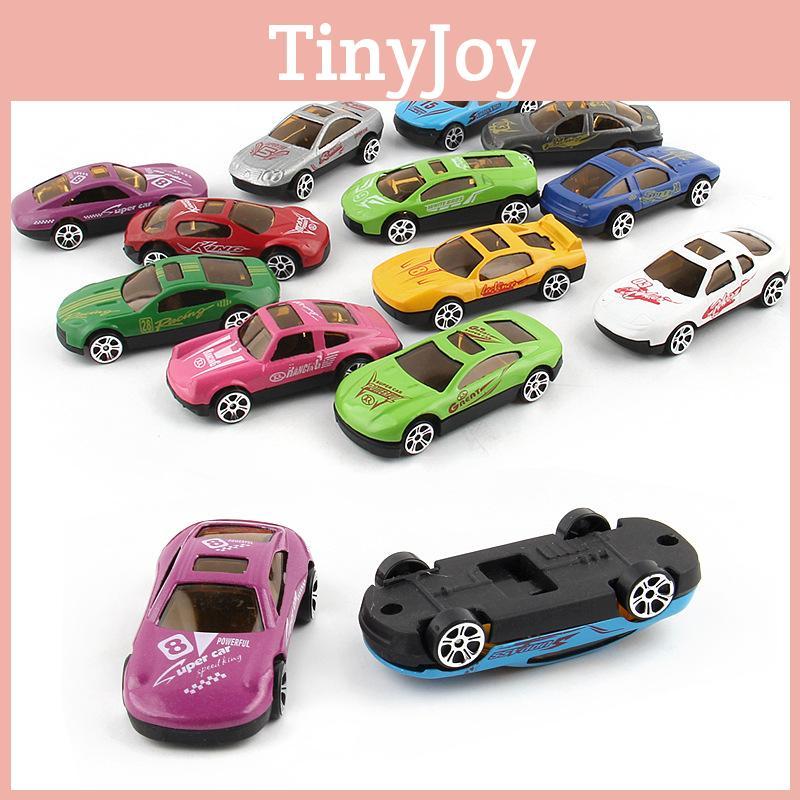Alloy Race Car Model Toy Set With Sliding Function For Boys And Kids Playroom Decor