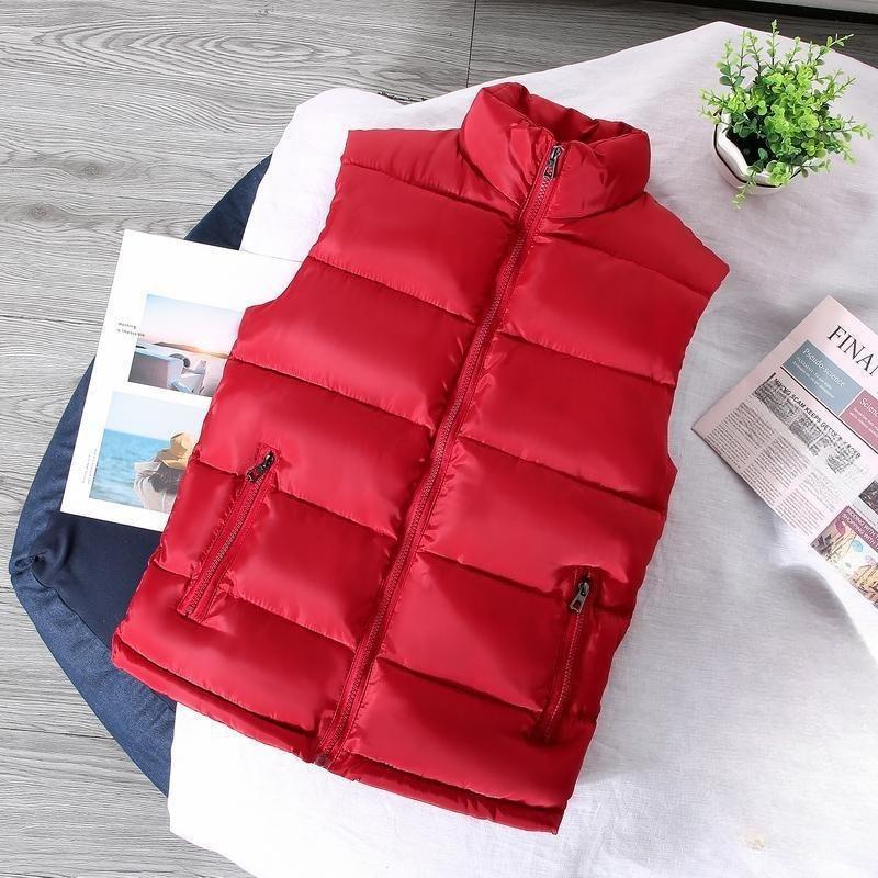White Vest Jacket Men Slim Fit Stand Collar Sleeveless Puffer Jackets Spring Autumn Casual Waistcoat Men Warm Coat Trends