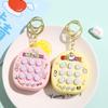 Tic-Tac-Toe Keychain: Cute Cartoon Decompression Toy for Kids