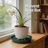 S/M/L Y-shaped Flower Pot Tray Breathable Draining Prevents Root Rot Pots Trays Plant Water Catcher Drip Trays Flowerpot Saucers